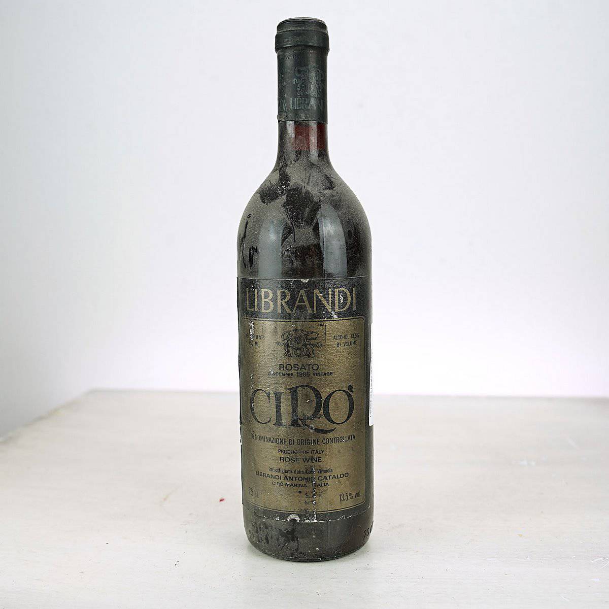 Librandi ciro rosato vino vintage Antichea