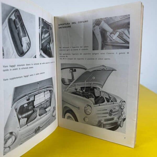 libretto uso e manutenzione fiat 600d - immagine 3